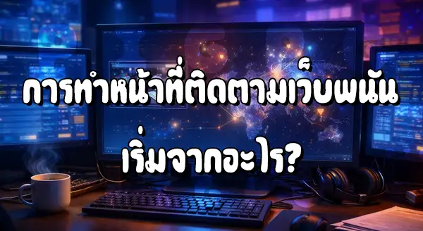 ตำรวจ ตามเว็บพนันจากอะไร