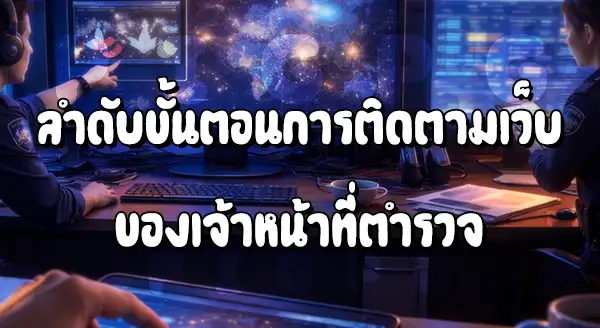 ตำรวจ ตามเว็บพนันจากอะไร