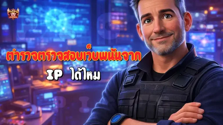 ตำรวจตรวจสอบเว็บพนันจาก IP ได้ไหม