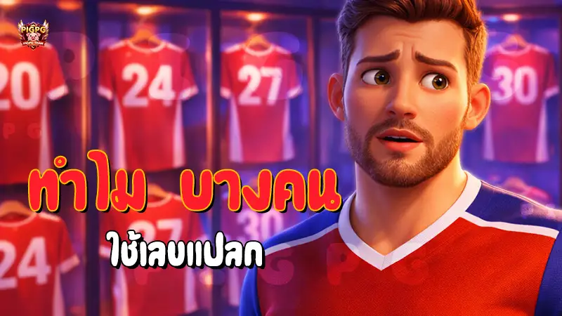 ทำไม บางคน ใช้เลขแปลก