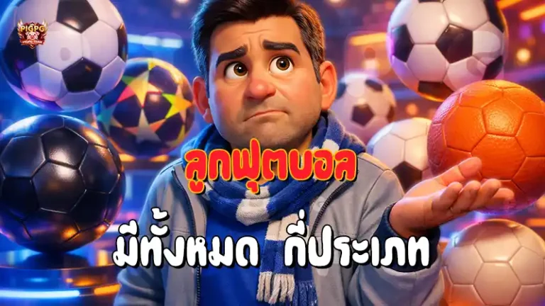 ลูกฟุตบอล มีทั้งหมด กี่ประเภท