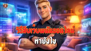 วิธีสืบเว็บพนันออนไลน์ ทำยังไง