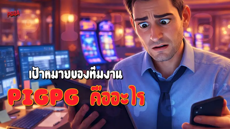 เป้าหมายของทีมงาน Pigpg คืออะไร