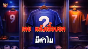 เลข หลังเสื้อบอล มีทำไม