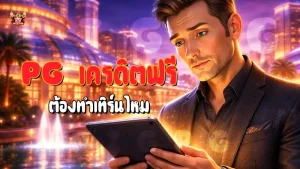 PG เครดิตฟรี ต้องทำเทิร์นไหม