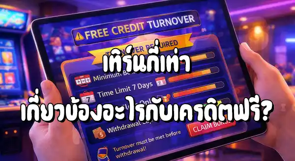 PG เครดิตฟรี เทิร์นกี่เท่าถึงถอนเงินได้