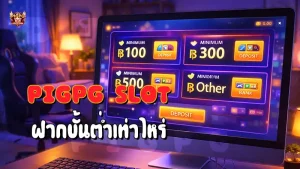 Pigpg Slot ฝากขั้นต่ำเท่าไหร่