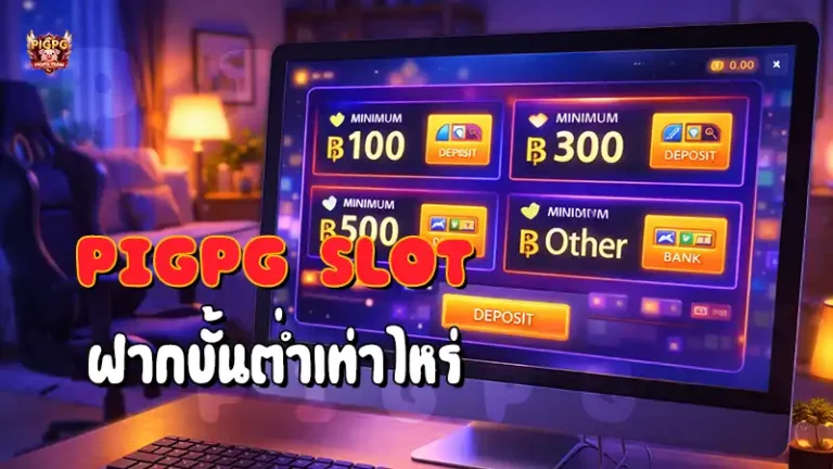 Pigpg Slot ฝากขั้นต่ำเท่าไหร่