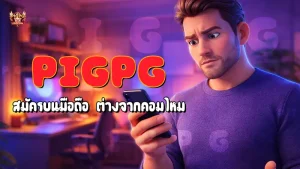 Pigpg สมัครบนมือถือ ต่างจากคอมไหม