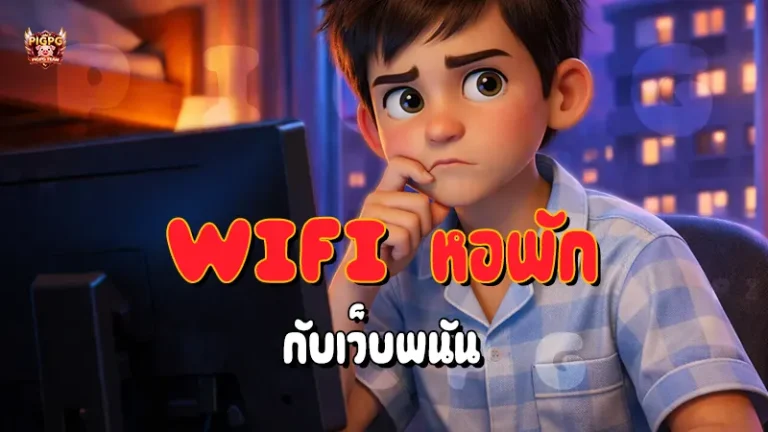 Wifi หอพัก กับเว็บพนัน