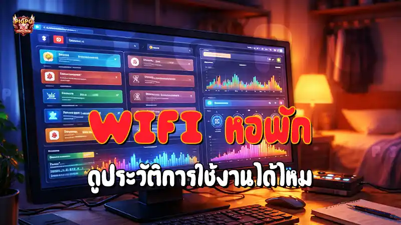 Wifi หอพัก ดูประวัติการใช้งานได้ไหม