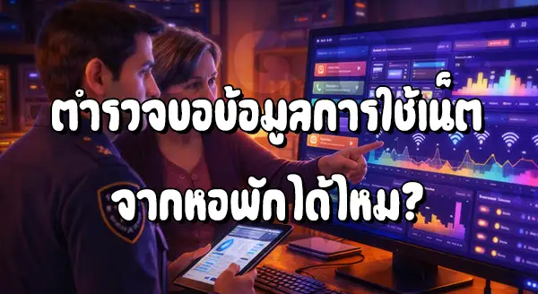 ตำรวจขอข้อมูลจาก Wifi หอพักได้ไหม
