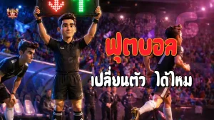 ฟุตบอล เปลี่ยนตัว ได้ไหม