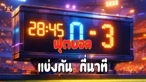 ฟุตบอล แข่งกัน กี่นาที