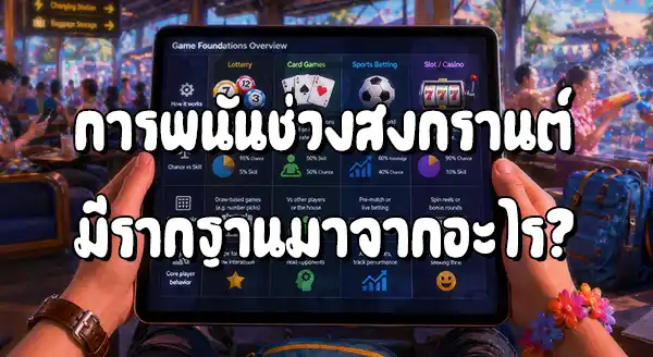 สถิติการเล่นพนัน ช่วงสงกรานต์
