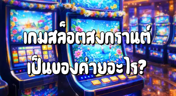 สล็อตสงกรานต์ ของค่ายอะไร