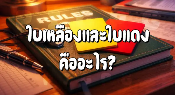 ใบเหลืองแดง ในฟุตบอล คือ