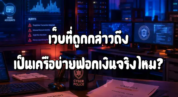 G2GGO เครือข่ายฟอกเงิน จริงไหม