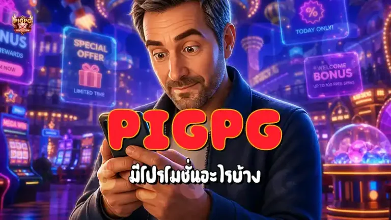 Pigpg มีโปรโมชั่นอะไรบ้าง