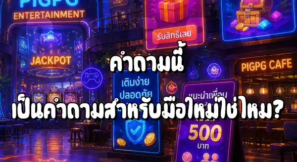 Pigpg โปรไหนเหมาะกับมือใหม่