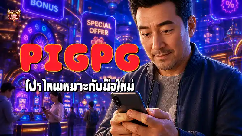 Pigpg โปรไหนเหมาะกับมือใหม่