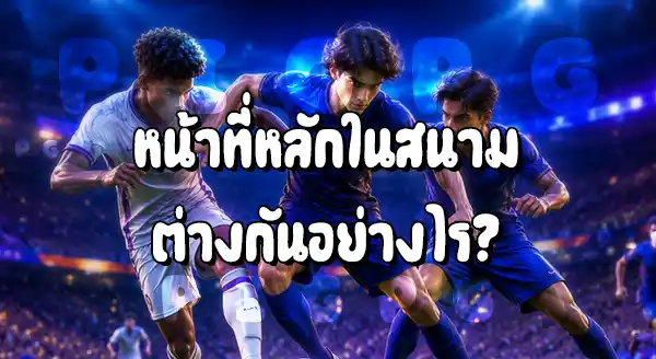 กองกลางตัวกลาง กับ กองกลางแนวลึก