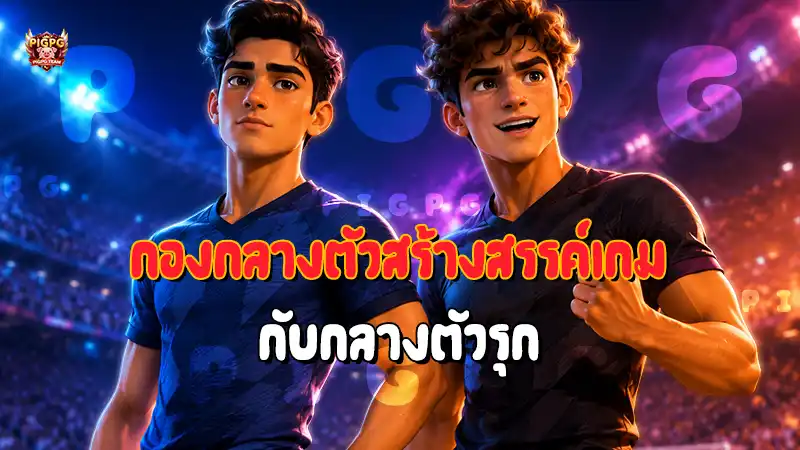 กองกลางตัวสร้างสรรค์เกม กับกลางตัวรุก