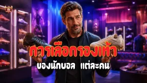 การเลือกรองเท้า ของนักบอล แต่ละคน