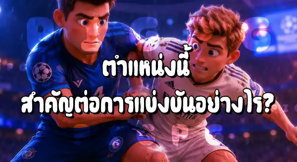 ตำแหน่ง เซ็นเตอร์แบ็ก คือ