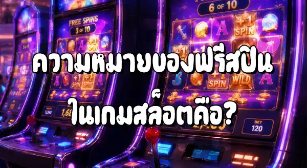 ฟรีสปิน สล็อต คืออะไร