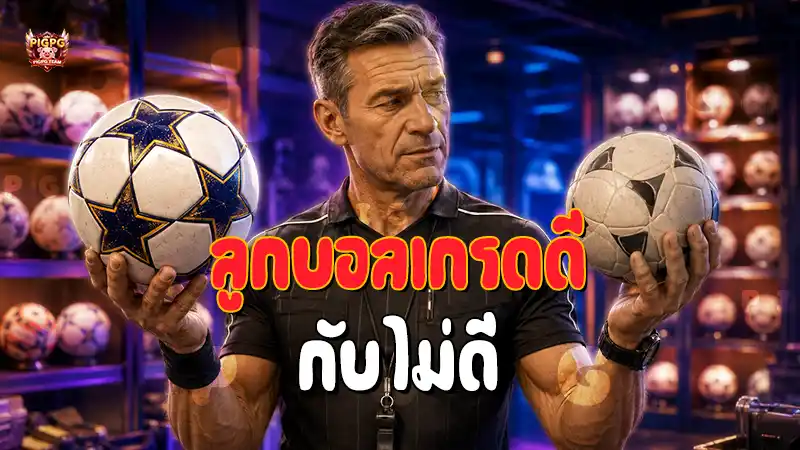 ลูกบอลเกรดดี กับไม่ดี