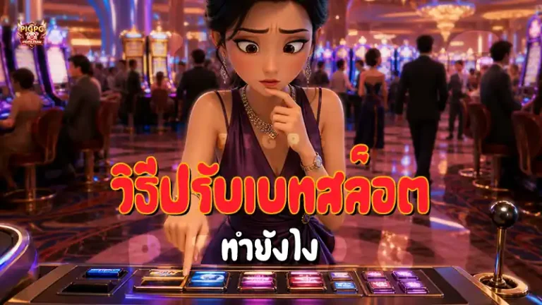 วิธีปรับเบทสล็อต ทำยังไง