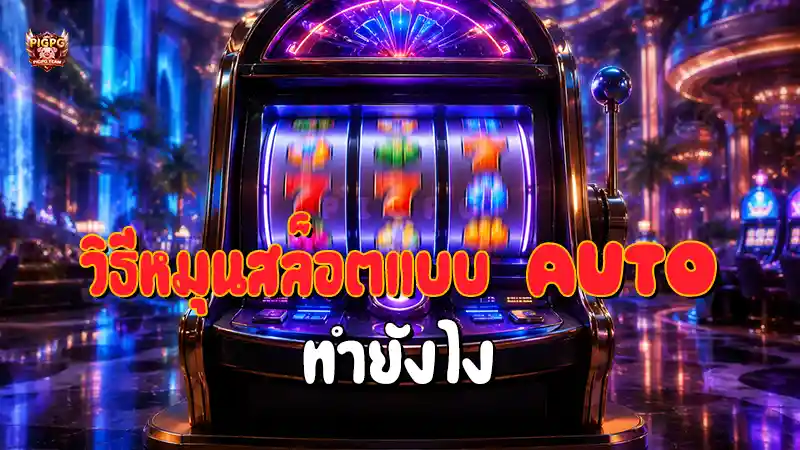 วิธีหมุนสล็อตแบบ Auto ทำยังไง