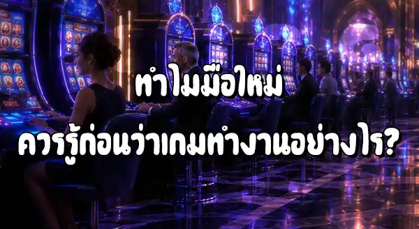 เล่นสล็อตครั้งแรก ต้องทำอะไรบ้าง