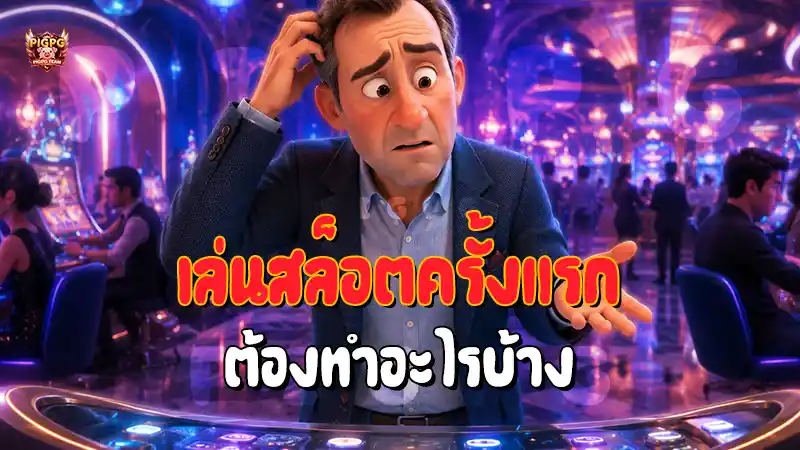 เล่นสล็อตครั้งแรก ต้องทำอะไรบ้าง