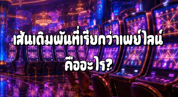 เส้นเดิมพัน Payline คืออะไร