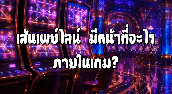 เส้นเดิมพัน Payline คืออะไร