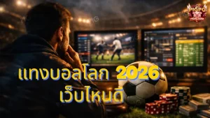 แทงบอลโลก 2026 เว็บไหนดี