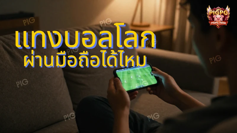 แทงบอลโลก ผ่านมือถือได้ไหม