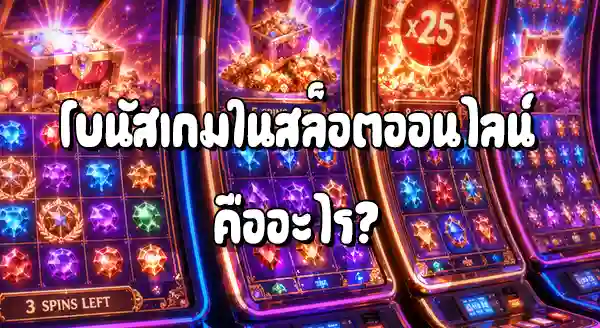 โบนัสเกมในสล็อต คืออะไร