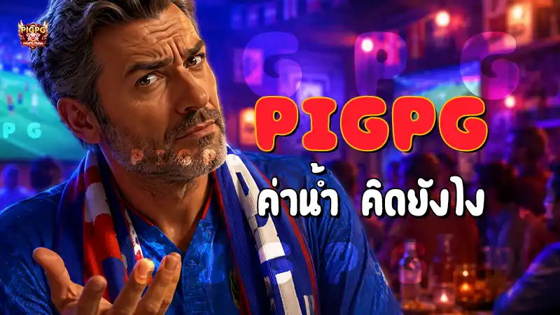 Pigpg ค่าน้ำ คิดยังไง