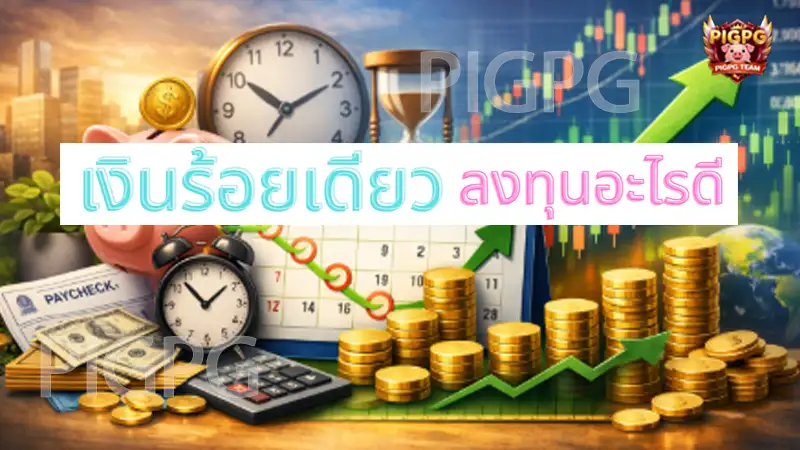เงินร้อยเดียว ลงทุนอะไรดี