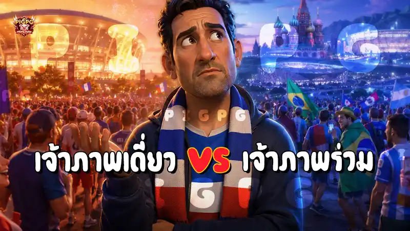 เจ้าภาพเดี่ยว vs เจ้าภาพร่วม