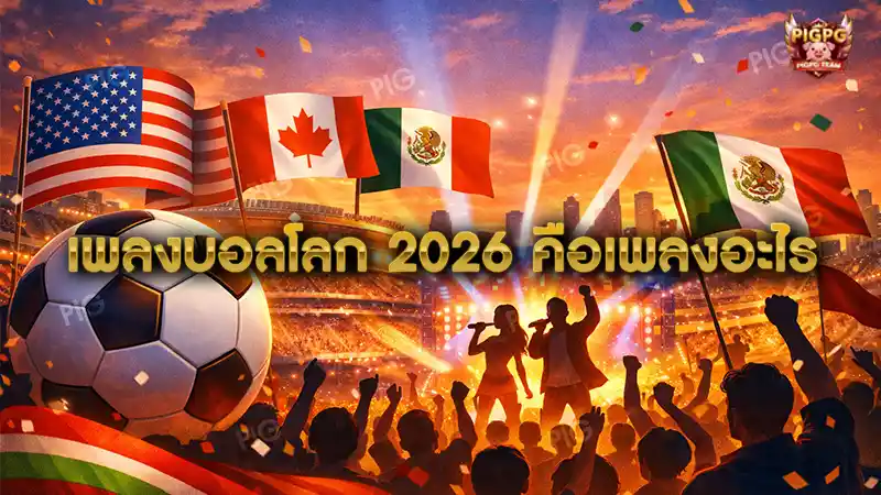 เพลงบอลโลก 2026 คือเพลงอะไร