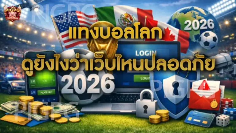 แทงบอลโลก ดูยังไงว่าเว็บไหนปลอดภัย