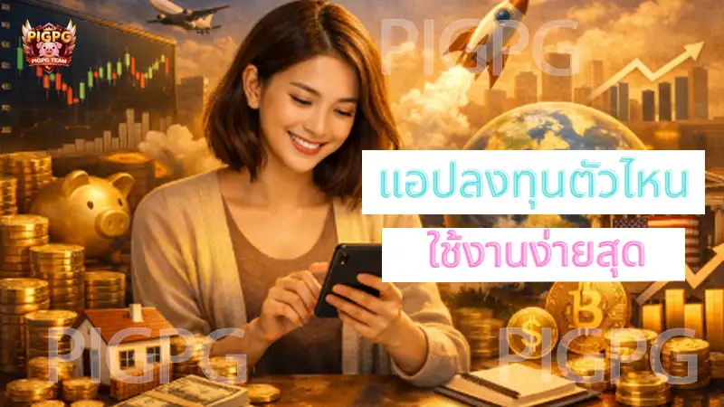 แอปลงทุนตัวไหน ใช้งานง่ายสุด