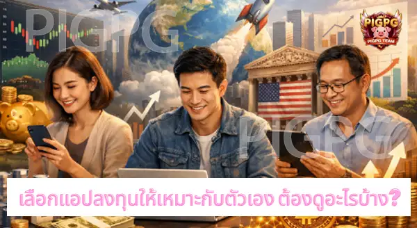 แอปลงทุนตัวไหน ใช้งานง่ายสุด