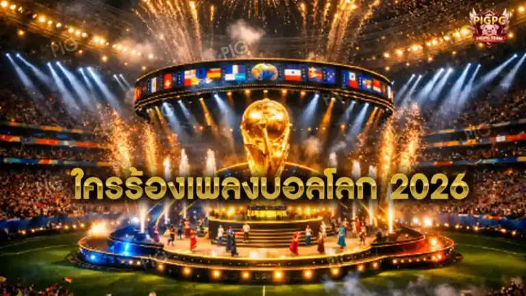 ใครร้องเพลงบอลโลก 2026